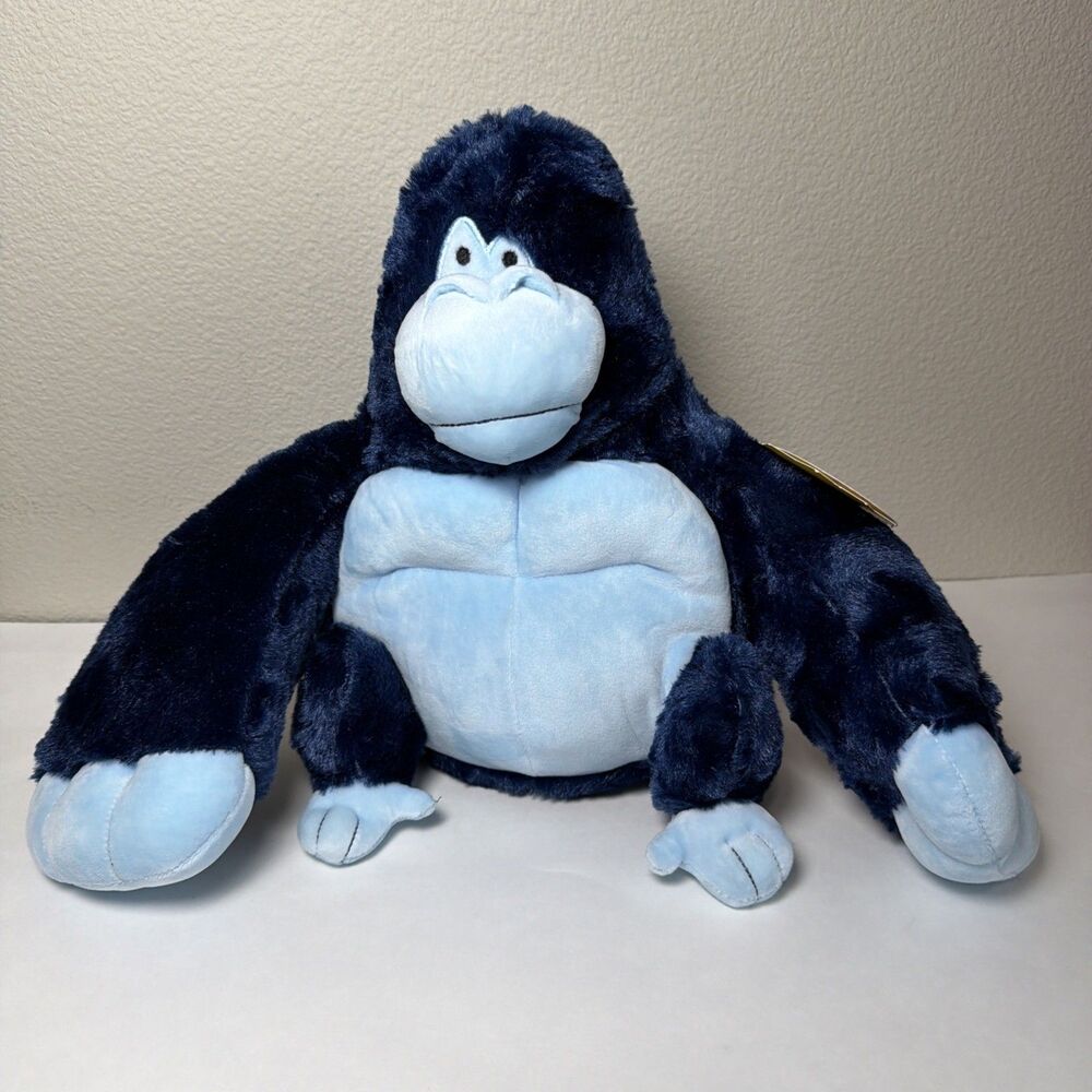 NWT Target Giggle Scape  Blue Gorilla Ape 11" Plush Stuffed Animal King Kong